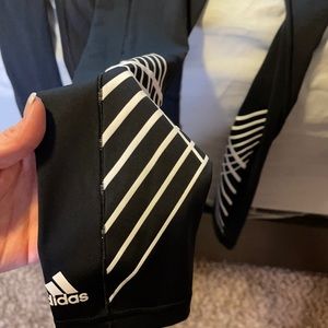 Black medium leggings for workout Adidas